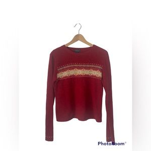 Vintage Lambswool Fair Isle Sweater